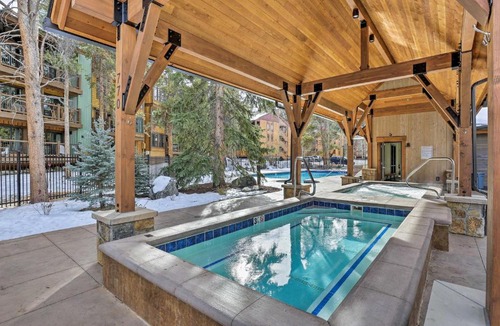 Warrior's Mark House | Steps to the Slopes! Breck Ski Condo w/Fireplace