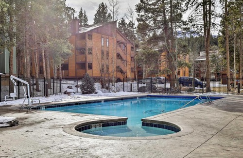 Warrior's Mark House | Steps to the Slopes! Breck Ski Condo w/Fireplace