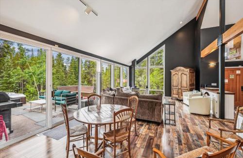 Dunkin Hill House | Stormbunker Paradise, Spacious home with stunning wooded views and hot hub