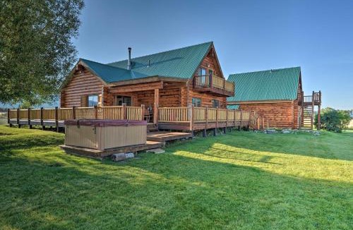 Driggs House | Stunning Driggs Retreat w/Private Hot Tub & Pond!