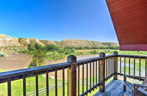 Edgar House | Stunning Silesia Home: Furnished Deck + River View
