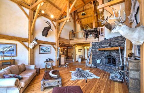 Edgar House | Stunning Silesia Home: Furnished Deck + River View