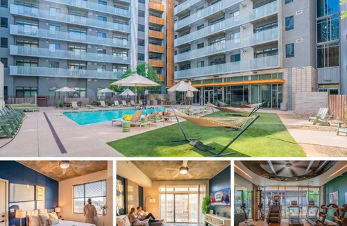 Evans Churchill Apartment | Stylish 1BD - Central Downtown - Gym, Pool, Parking