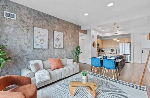 Downtown Salt Lake City Apartment | Stylish 2BR with Pool Central SLC - Great Access