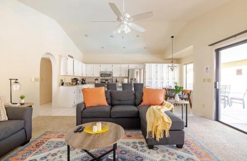 East Mesa House | Sunny Oasis 4BR Pool Home with Game Room