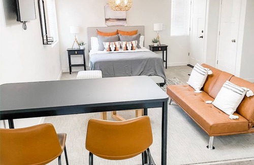 American Fork House | Sunshine Travelers Minimalist Getaway Suite in American Fork