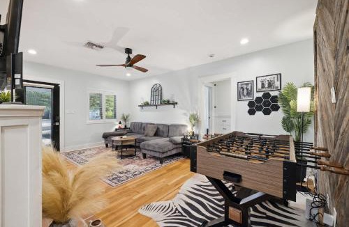 Encanto House | The Glow-Up House - Pool Spa Glam Room