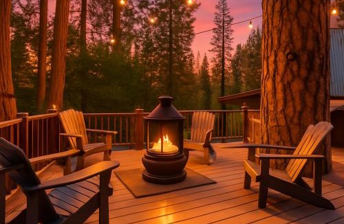 Shaver Lake House | The Knotty Sparrow Prime Spot Smores Nights