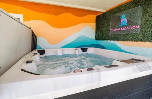 Bermuda Dunes House | THE PALMCATION - 4 bedrm, Saltwater Pool, Hot Tub, Game Room, 5 mi to Acrisure Arena
