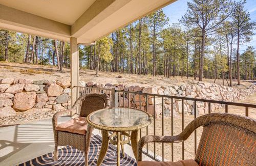 Colorado Springs House | Trail Access On-Site! Wooded Colorado Springs Gem