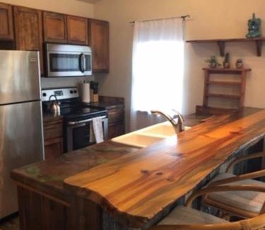 River Road House | Trail Street Condo Downstairs