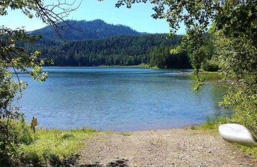 Columbia Falls House | Tranquil Creekside Cabin