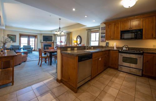 Mount Crested Butte Apartment | Two Bedroom Condo with Balcony over Mountaineer Square - Just Steps from the Slopes! condo