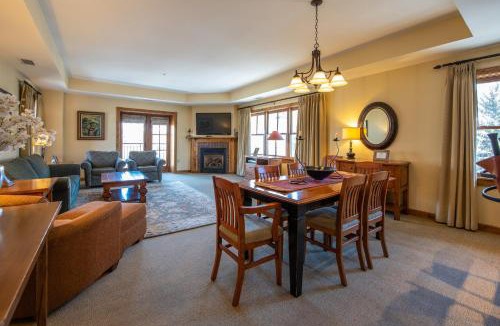 Mount Crested Butte Apartment | Two Bedroom Condo with Balcony over Mountaineer Square - Just Steps from the Slopes! condo