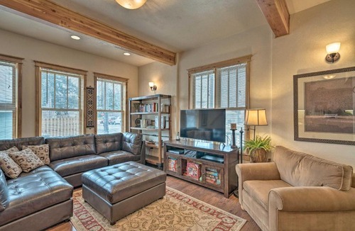Red Lodge House | Updated Townhome w/Hot Tub - Walk to Downtown!