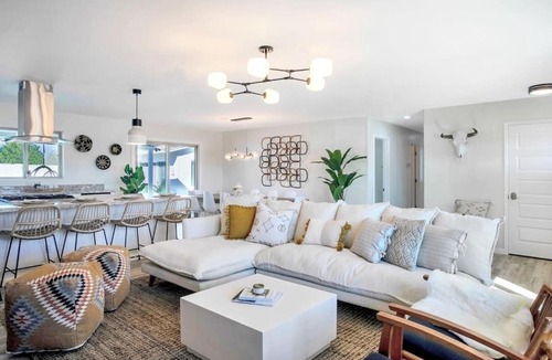 Melrose Village House | Upscale Desert Home Heated Pool
