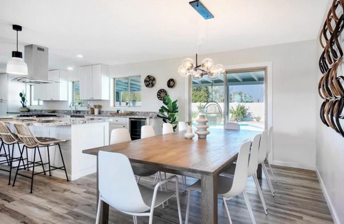 Melrose Village House | Upscale Desert Home Heated Pool