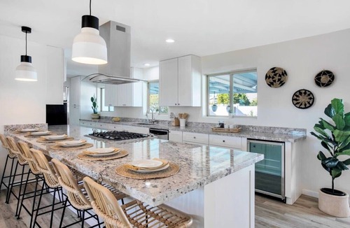 Melrose Village House | Upscale Desert Home | Heated Pool