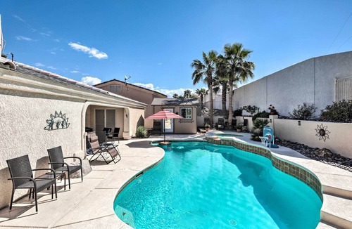 Lake Havasu City House | Upscale Oasis w/ Pool & Hot Tub, 3 Mi to Lake