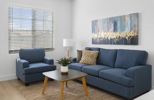 Glendale Sports and Entertainment District Hotel | Hotel ∙ Private 2BR Condo in Zone Luxe with Balcony & Pool