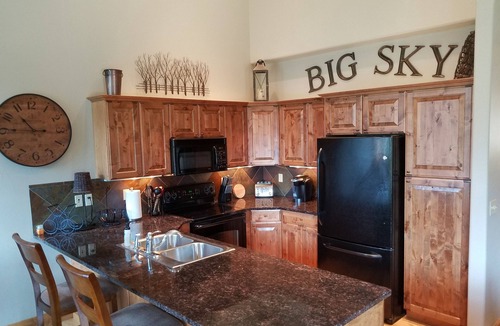 Big Sky Condo | Views of Lone Peak! Great location close to Big Sky Resort!