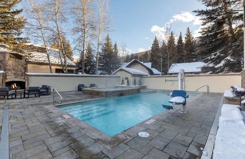Vail Condo | Villa Cortina Vail Village, Walk To Lifts, Outdoor Heated Pool
