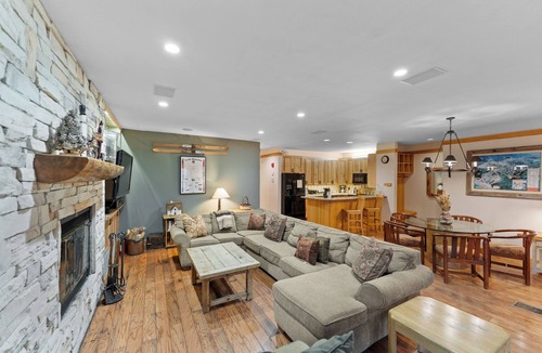 Mountain House Condo | Walk to Lift, Shops, and Dining, Enjoy Balcony & Private Indoor Hot Tub and