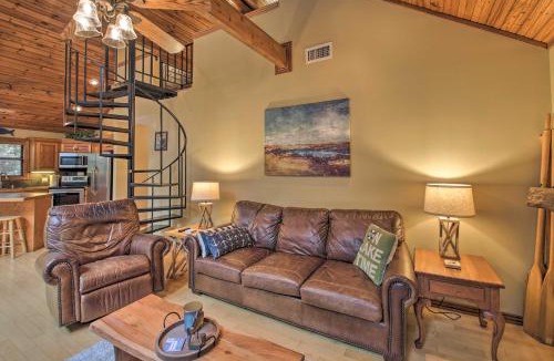 Scranton House | Waterfront Lake Dardanelle Home w/Dock & Fire Pit