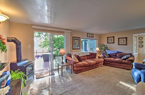 North Bend House | Waterfront North Bend Home: 9 Miles into Town