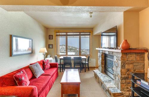 Whitefish Apartment | Whitefish Mountain Condo Balcony and Resort Access!