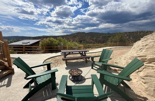 Orderville House | Yurt Overlook #3 w/AC, Private Bath Near Zion