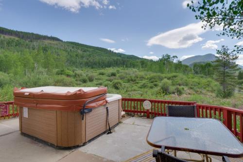 1 Mi to Keystone Lifts: Hot Tub Haven w/Mtn Views