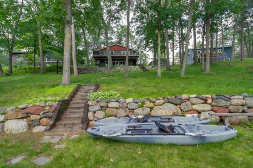 2 Mi to Marina: Family Home w/Dock on Sibley Lake