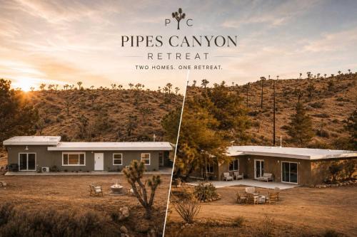 2 Private Homes on 10 Acres - Pipes Canyon Retreat