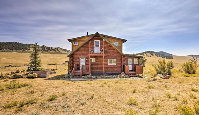 22STR-00360 Fairplay Cabin w/Fire Pit, Mtn Views!