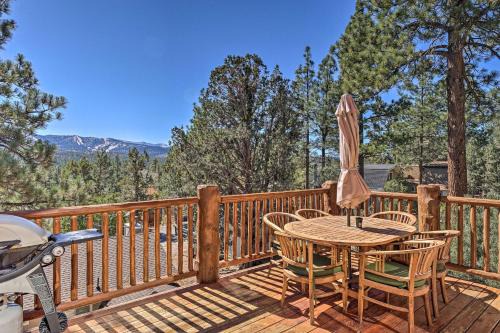 4 Mi to Snow Summit: Cabin w/Mtn Views & Decks