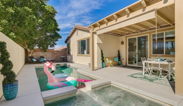 6 Mi to Empire Polo Club: Indio Home w/Grill!