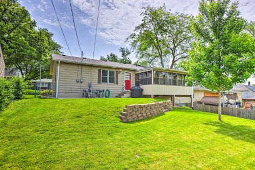 6 Mi to Old Market: Home w/BBQ-Ready Patio!