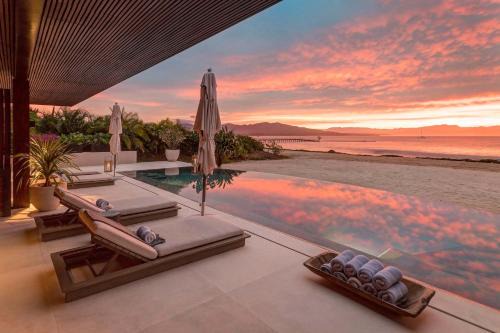Beachfront Villa with Butler and Private Pool