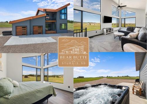 Bear Butte Luxury Retreat Hot Tub Stunning Views