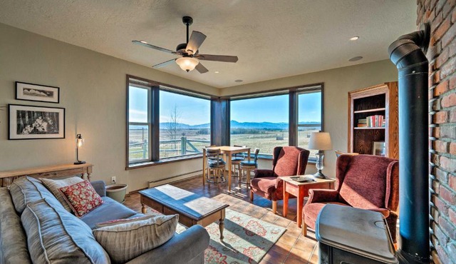 Bozeman Home on 11 Acres w/Mountain Views!