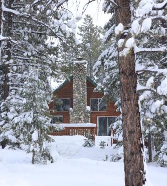 Cabin in the National Forest near Brian Head, Bryce Canyon and Zion