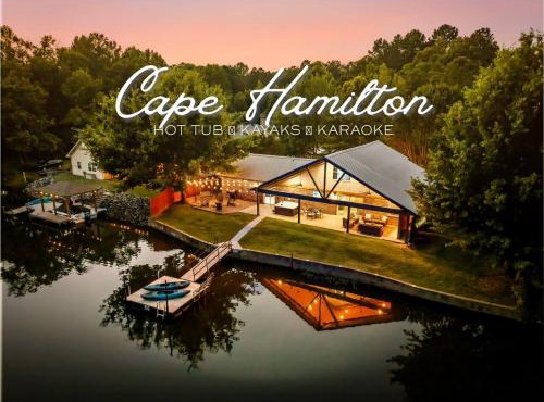 Cape Hamilton | Game Room, Hot Tub, Lakefront