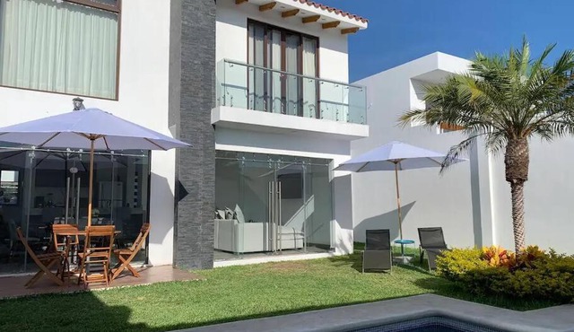 Casa More con alberca, jacuzzi, climatizada