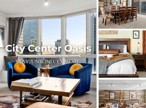 City Center Oasis Prime Location with Views