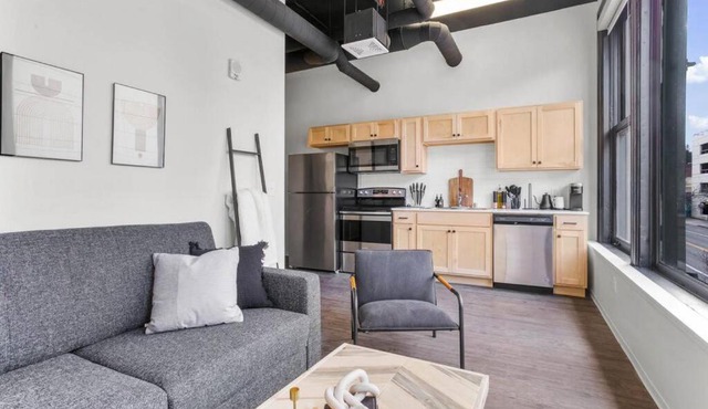 Convenient Downtown Loft WiFi and Elevator