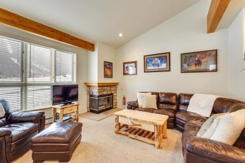 Copper Mtn Resort Duplex w/Golf Course Views!
