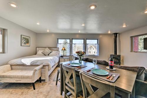 Cozy Mountain Studio By Main Street & Hot Springs!