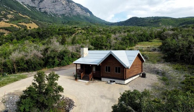 Cute Cabin with Mountain Views and King Bed