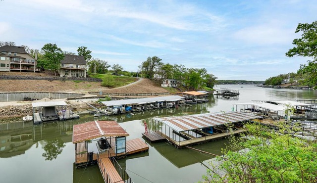 Dock + Swim Platform! Osage Beach Waterfront Home